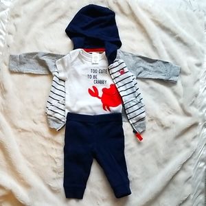 Baby boy's matching set